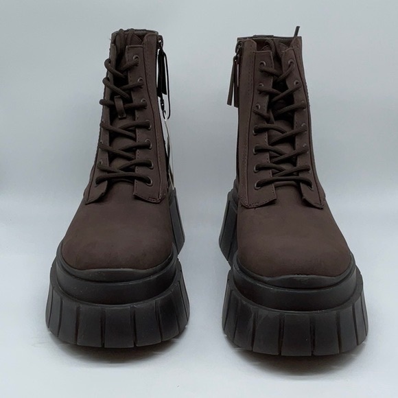 Bershka chunky lace up boot - Picture 3 of 4